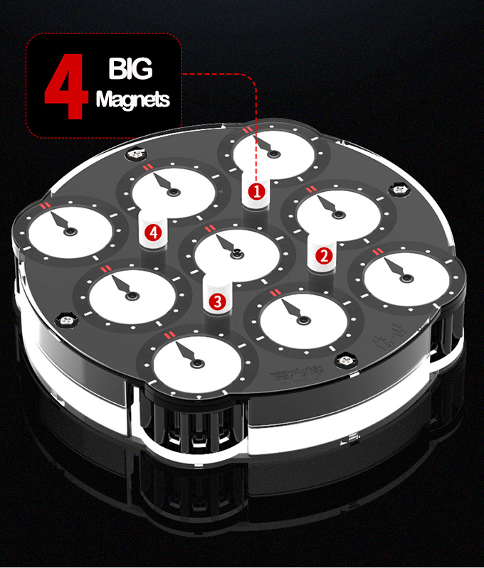 QiYi ChuanShi Double-faced Magnetic Magic Clock